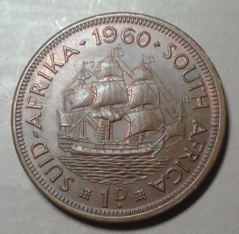 1960 Union unc penny.