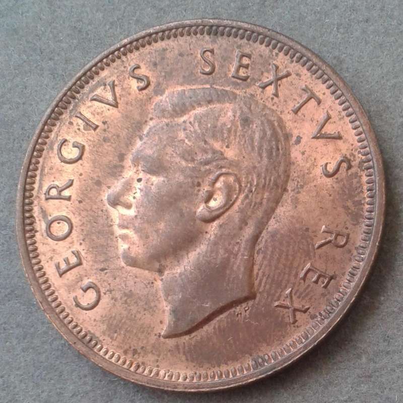 Uncirculated 1952 union penny