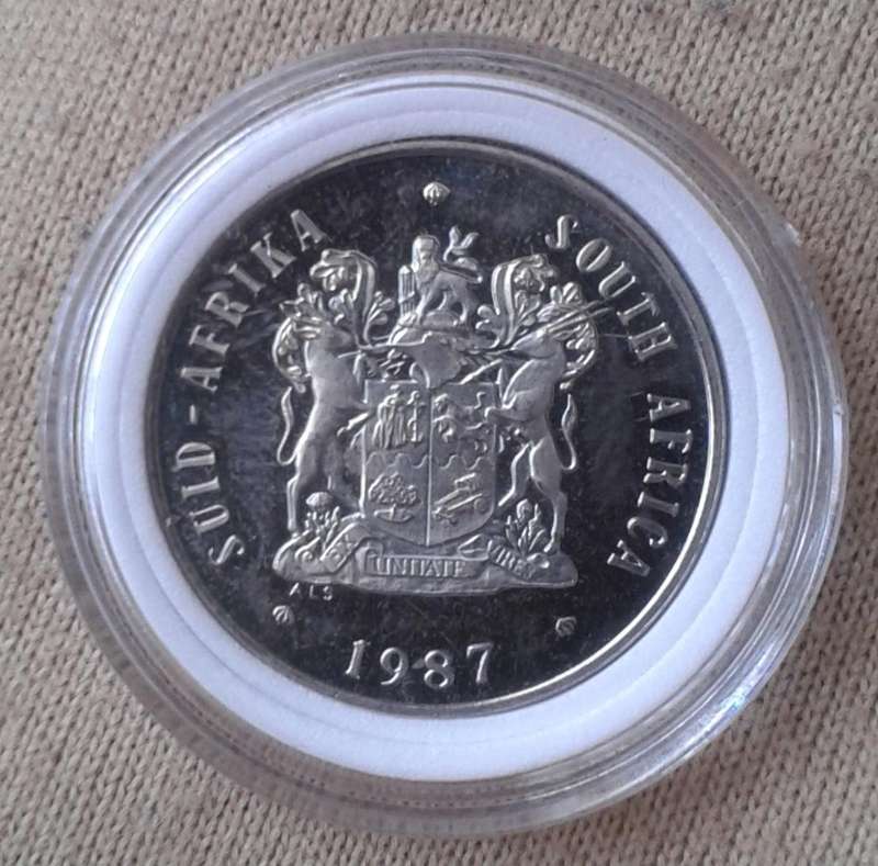 Encapsulated 1987 Republic 20c