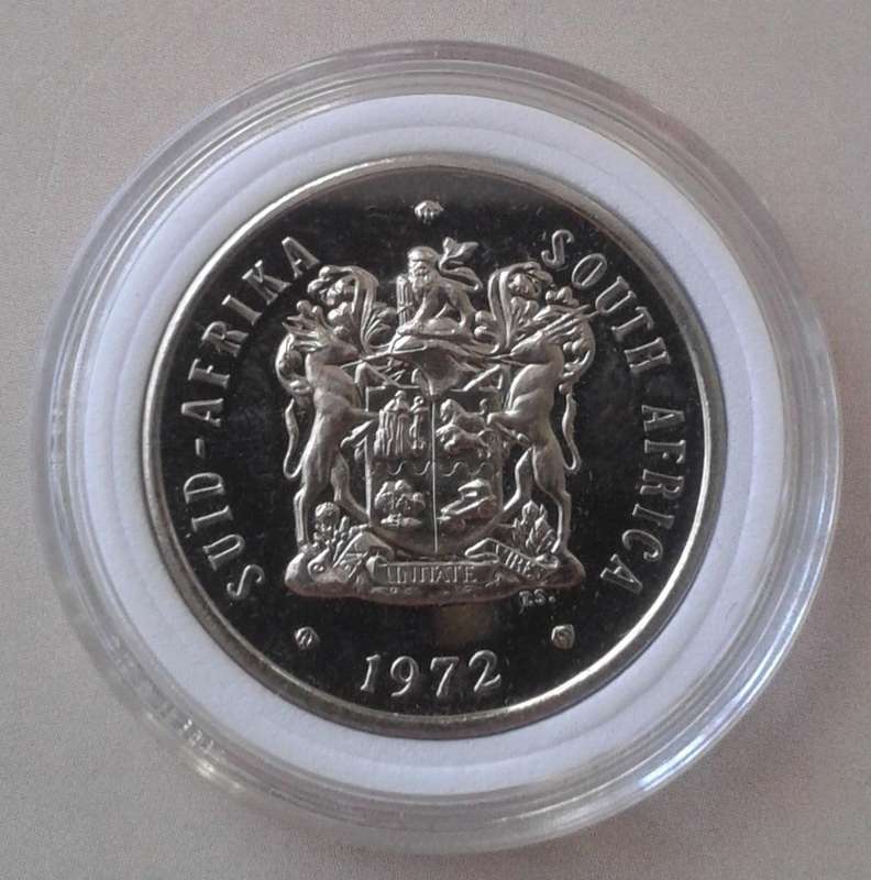 Encapsulated 1972 Republic proof 20c