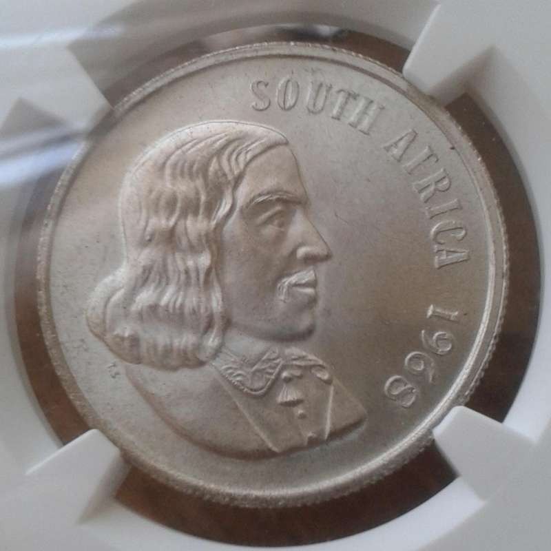 1968 English silver R1 NGC MS64 (3rd highest grade)