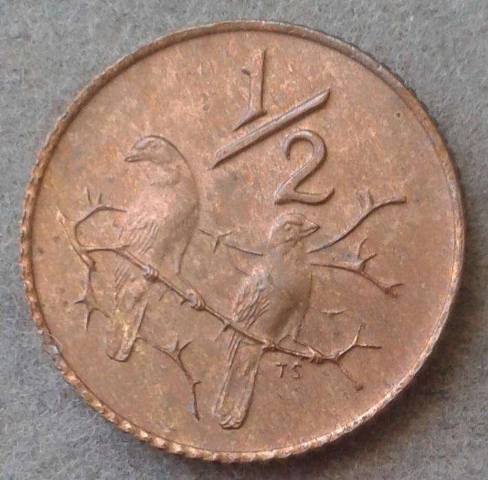 1976 Republic uncirculated 1/2c (mintage: 20000)