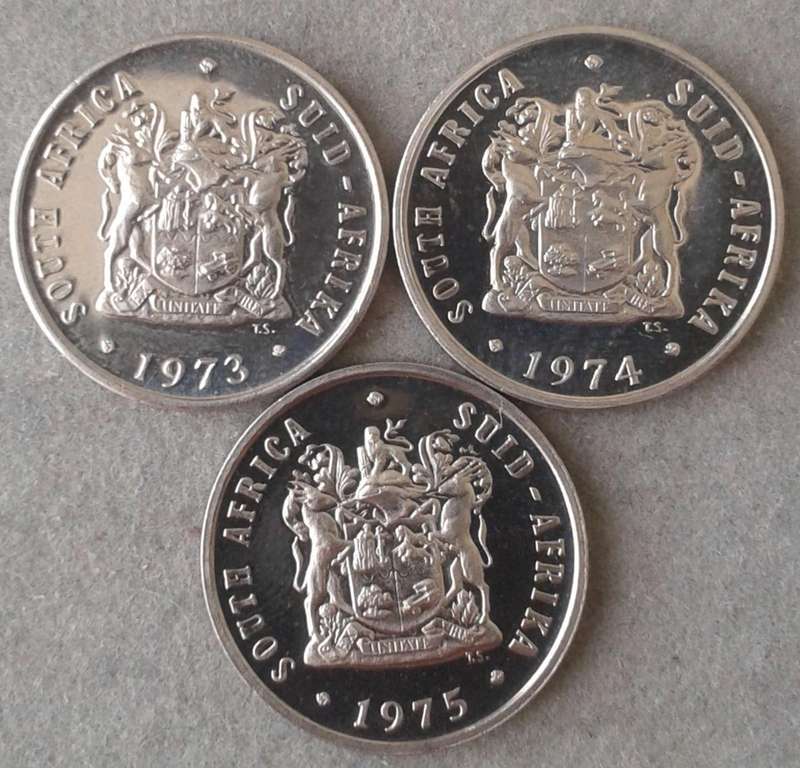 1973/1974/1975 Proof nickel 10c coin