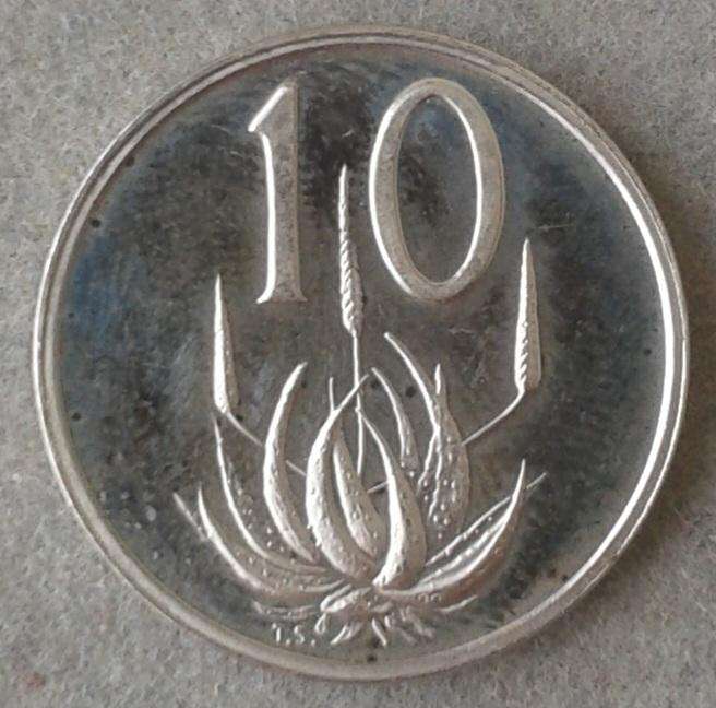 1977 Proof nickel 10c coin