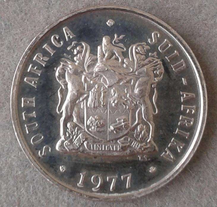 1977 Proof nickel 10c coin