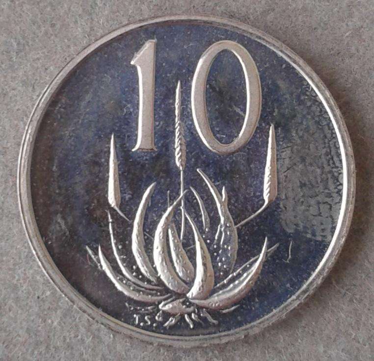 1981 Proof nickel 10c coin