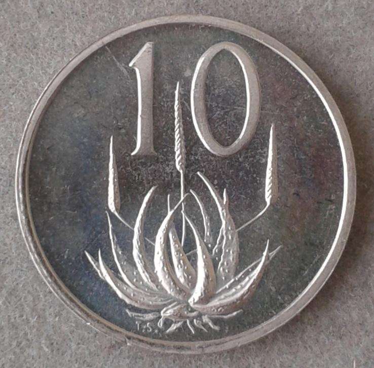 1986 Proof nickel 10c coin