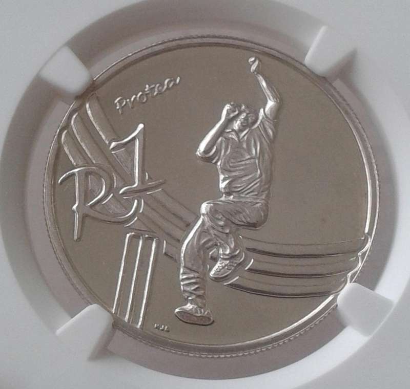 Scarcer 2003 Cricket silver R1 NGC MS67 (Pop 2) mintage: 447