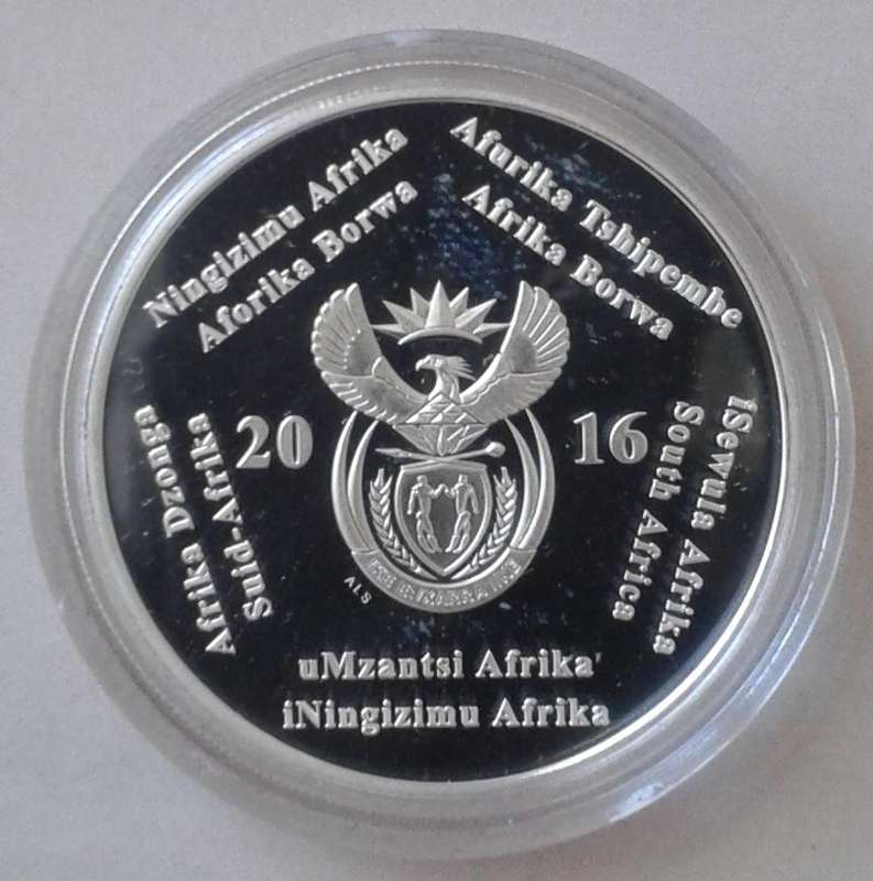 2016 Republic 1oz proof silver R2 in box incl.certificate  - The Dolos