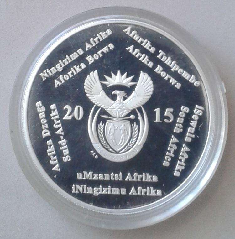 2015 (Class 15 F) Steam Locomotive 1oz proof silver R2 in box