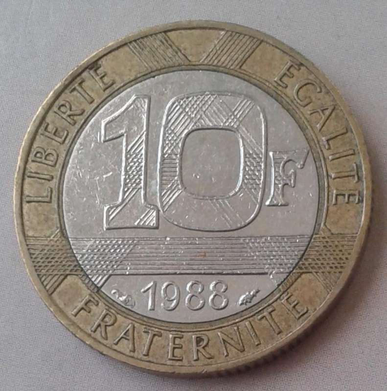 1988 France 10 Francs