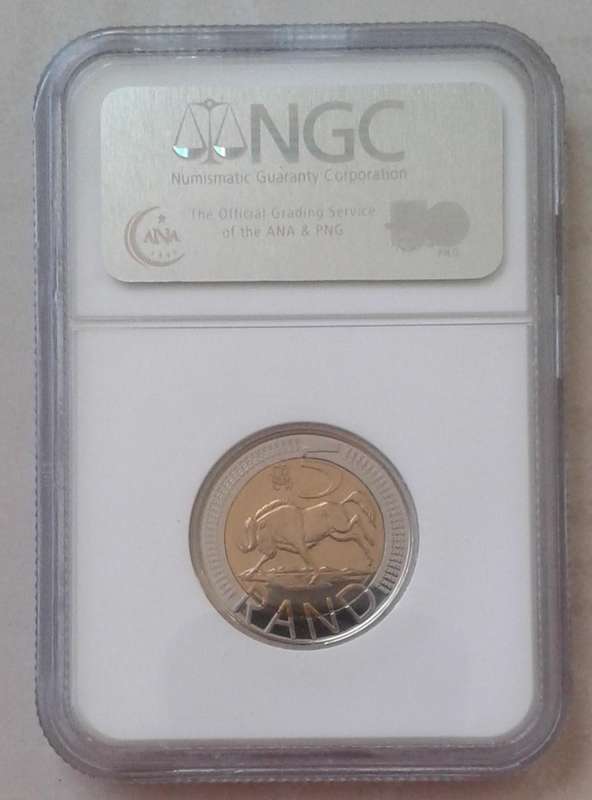 2008 Oom Paul R5 NGC MS67 (mintage: 2990).