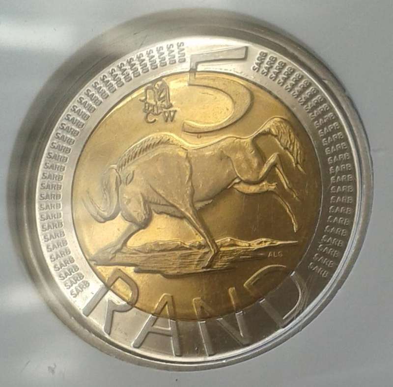 2008 Oom Paul R5 NGC MS67 (mintage: 2990).