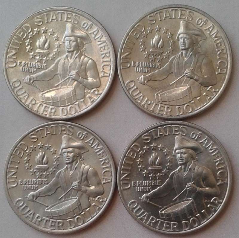 1976 USA Bi-Centennial quarter dollar