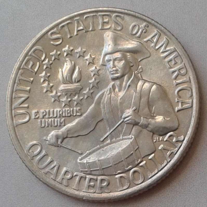 1976 USA Bi-Centennial quarter dollar