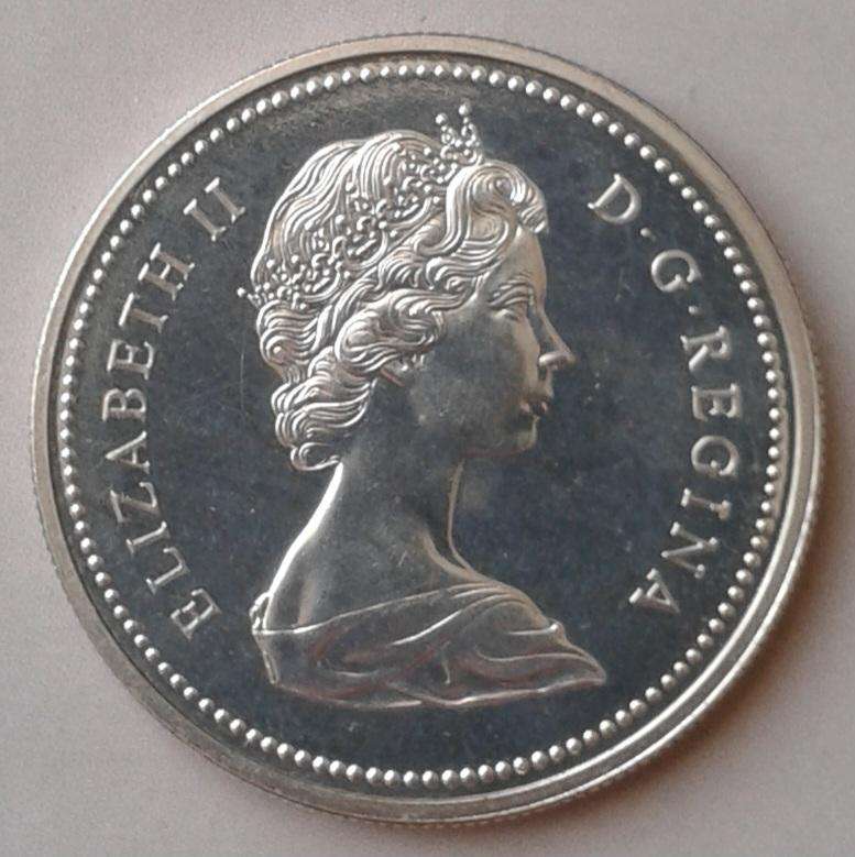 Nice 1971 Canada specimen silver dollar (British Columbia Centennial)