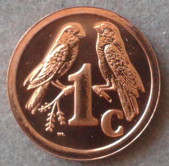 1995 Republic uncirculated 1c