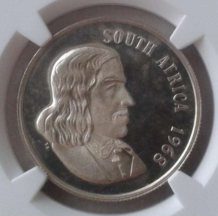 1968 English proof silver R1 NGC PF66 Ultra Cameo (Only 6 higher)