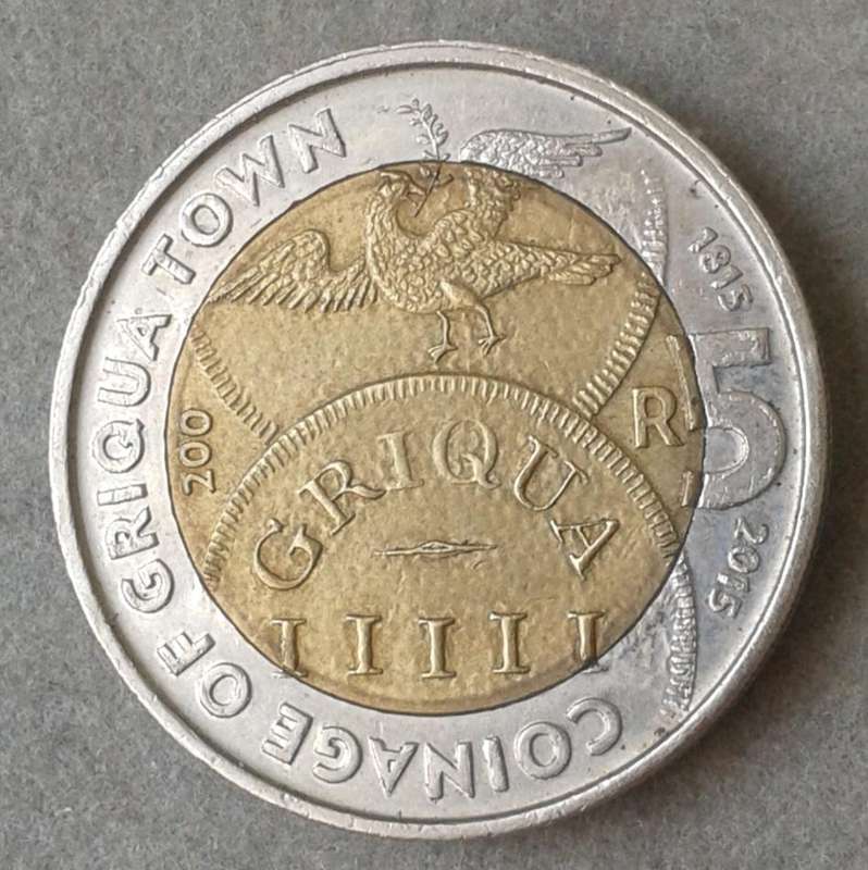 2015 Griqua Town commemorative R5