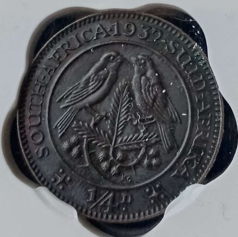 1932 Union 1/4 Penny SANGS MS61