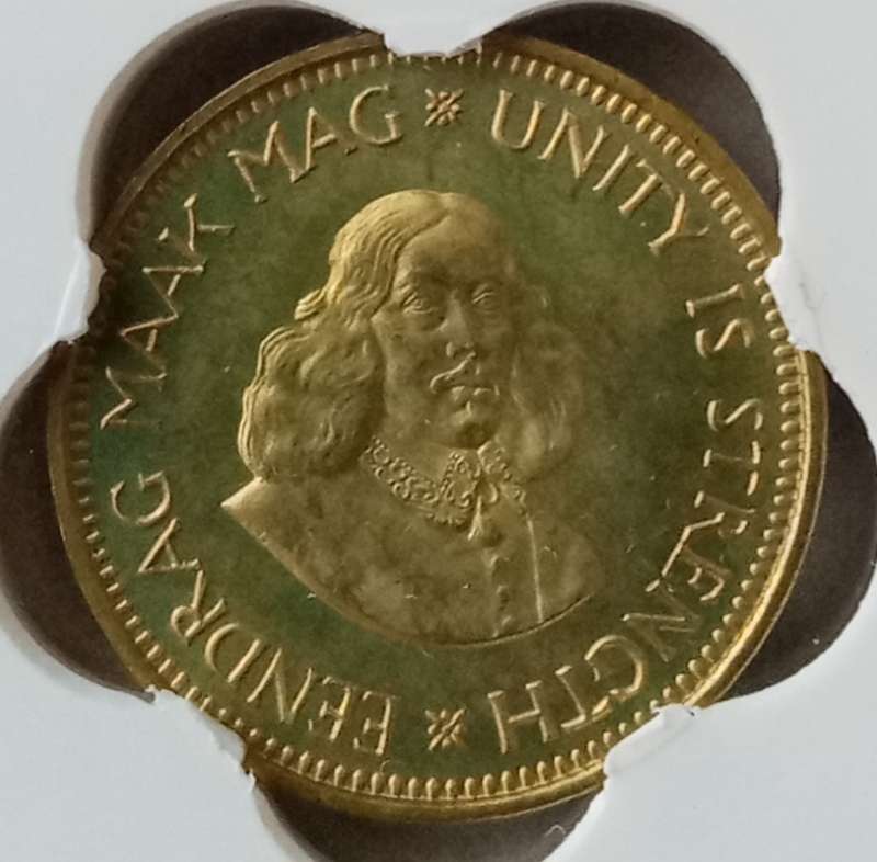 Nice 1963 Republic proof 1/2c SANGS PF64