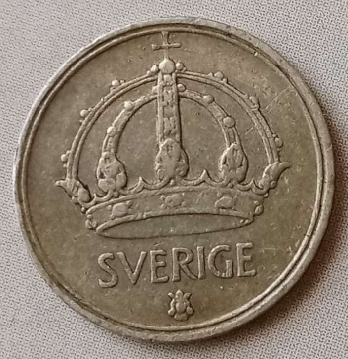 1949 Sweden silver 10 Ore