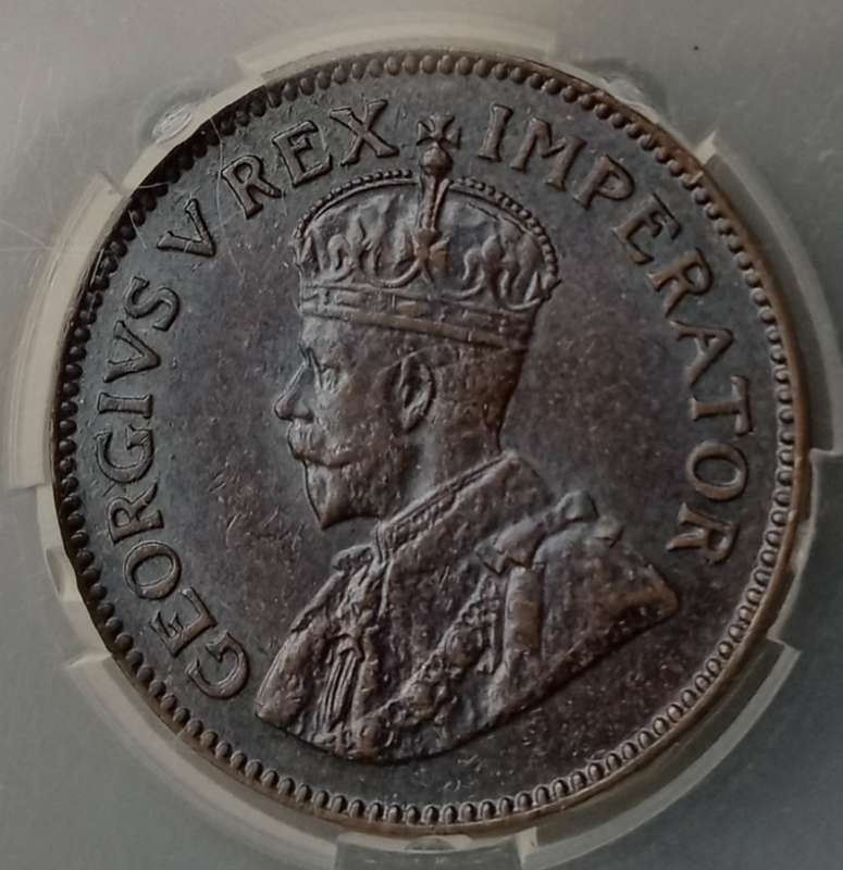 Lower mintage 1932 Union 1/4 Penny SANGS MS61