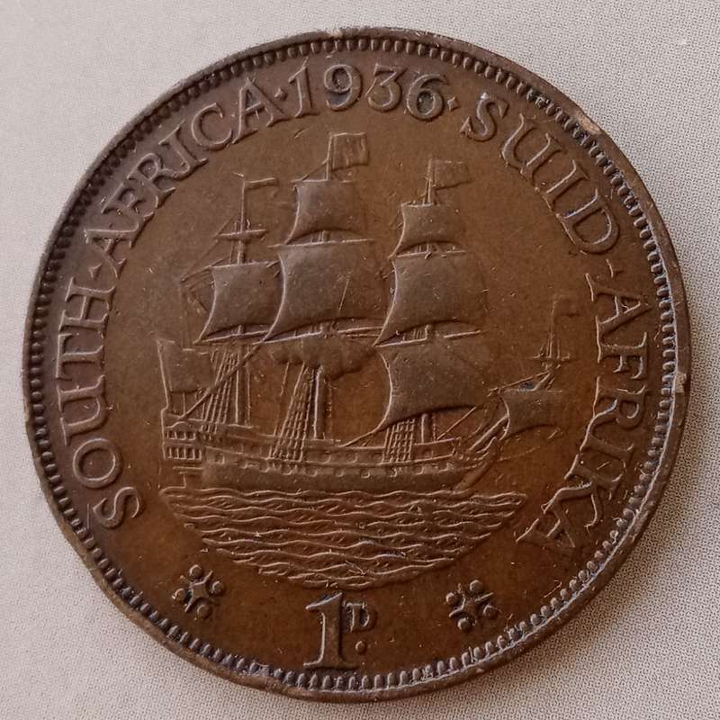 Union penny 1936
