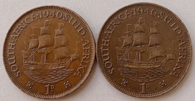 1940 Union penny as per images
