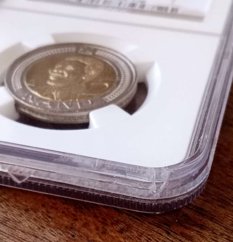2008 Mandela 90th bday R5 NGC MS65