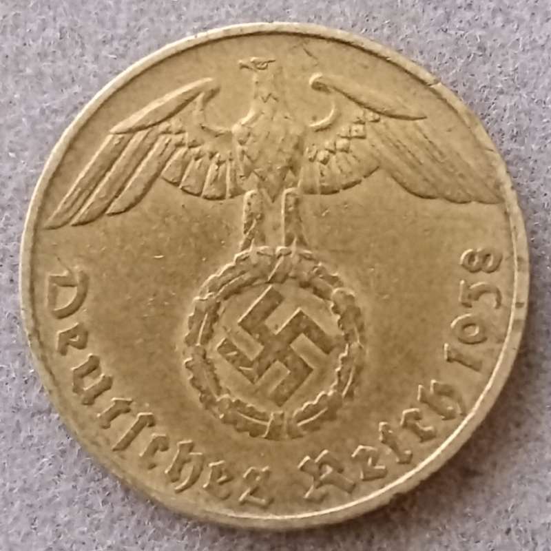 1938 Germany 5 Reichspfennig (Third Reich)