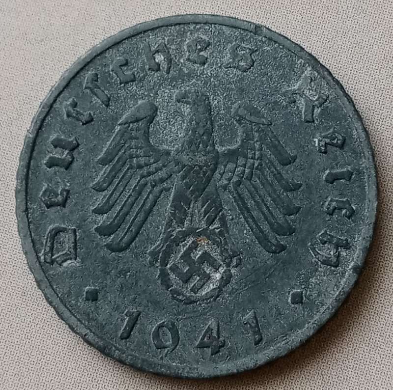 1941 A Germany 5 Reichspfennig (Third Reich)