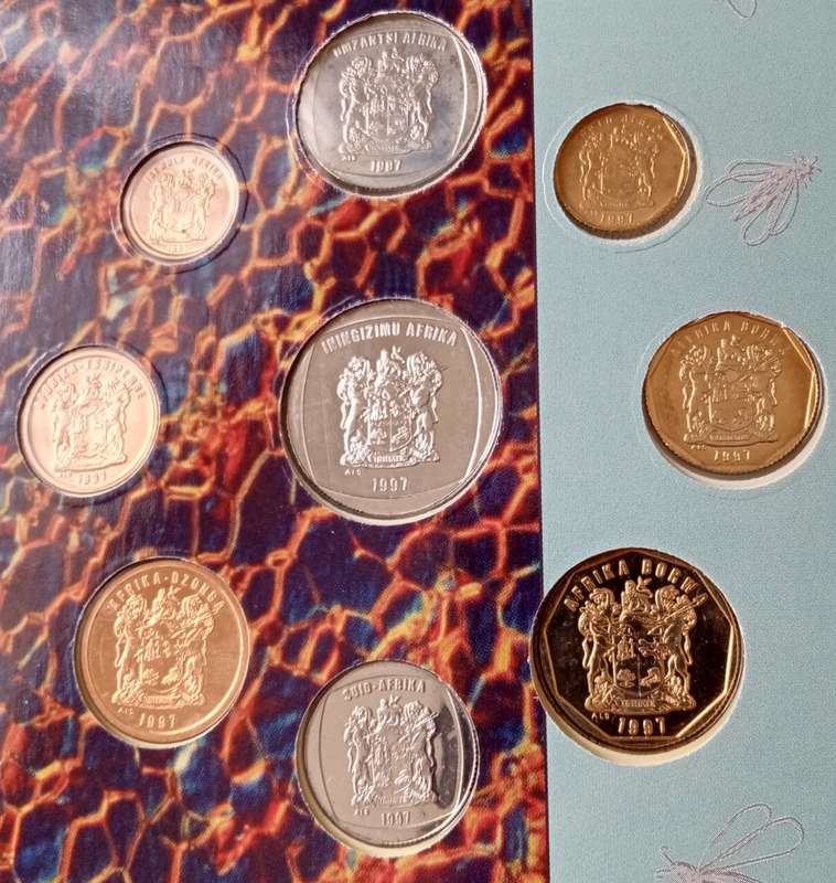 1997 Brilliant uncirculated Mint pack set (Arum Lily)