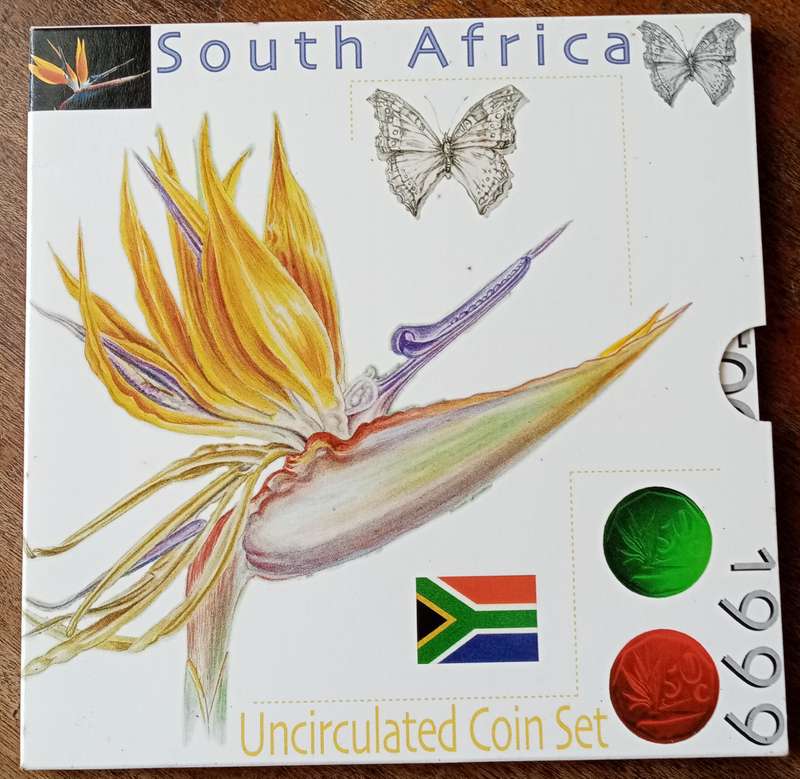 1999 Uncirculated Mint pack set (Strelitzia)