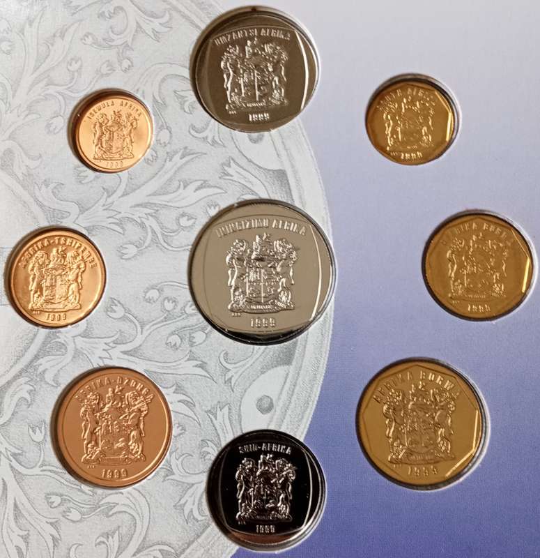 1999 Uncirculated Mint pack set (Strelitzia)
