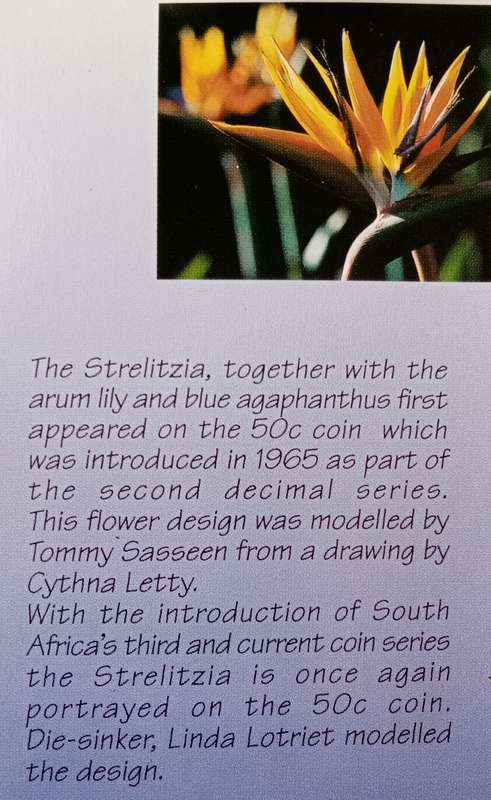 1999 Uncirculated Mint pack set (Strelitzia)