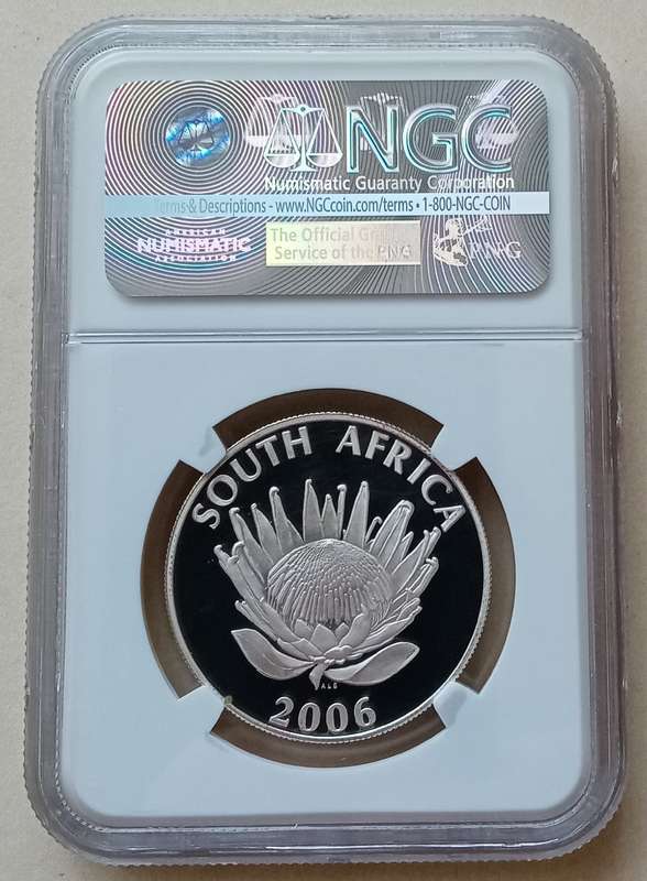 2006 Tutu proof silver R1 NGC PF70 UC (Finest Known)
