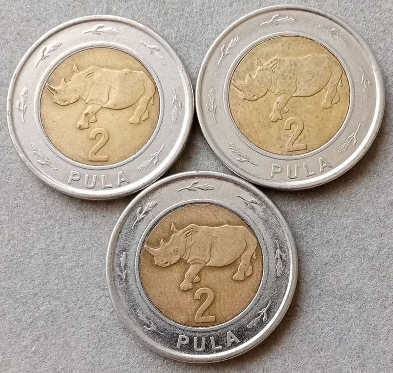 2013 Botswana 2 Pula