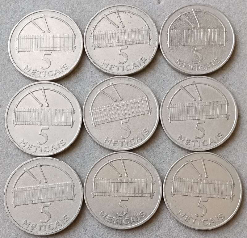 2006 Mozambique 5 Meticals