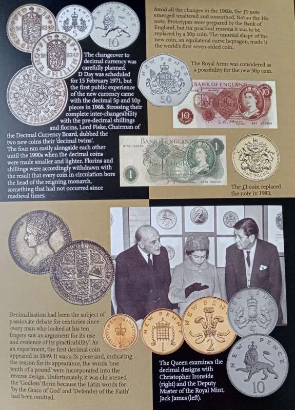 2008 Great Britain brilliant uncirculated 7 coin set in folder