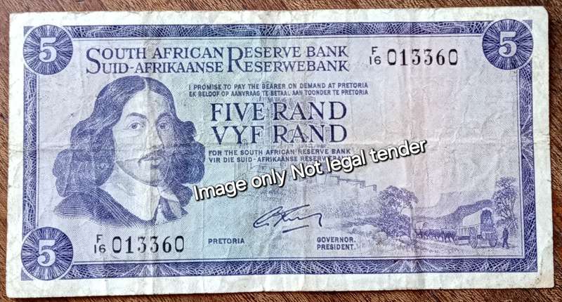1966 G.Rissik R5 (well circulated)