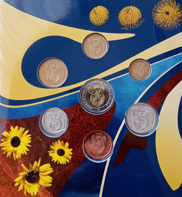 Scarce 2008 uncirculated Mint coin set (Baby gift set) mintage: 289