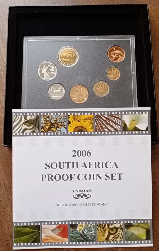 2006 Republic proof set in box (mintage: 1637).