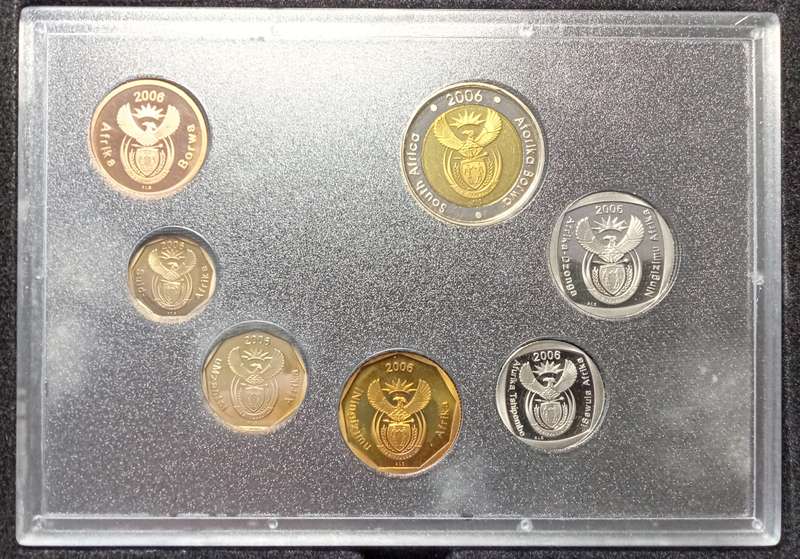 2006 Republic proof set in box (mintage: 1637).