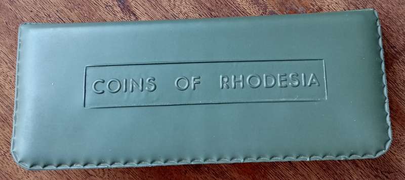1970s Rhodesia uncirculated set in green folder