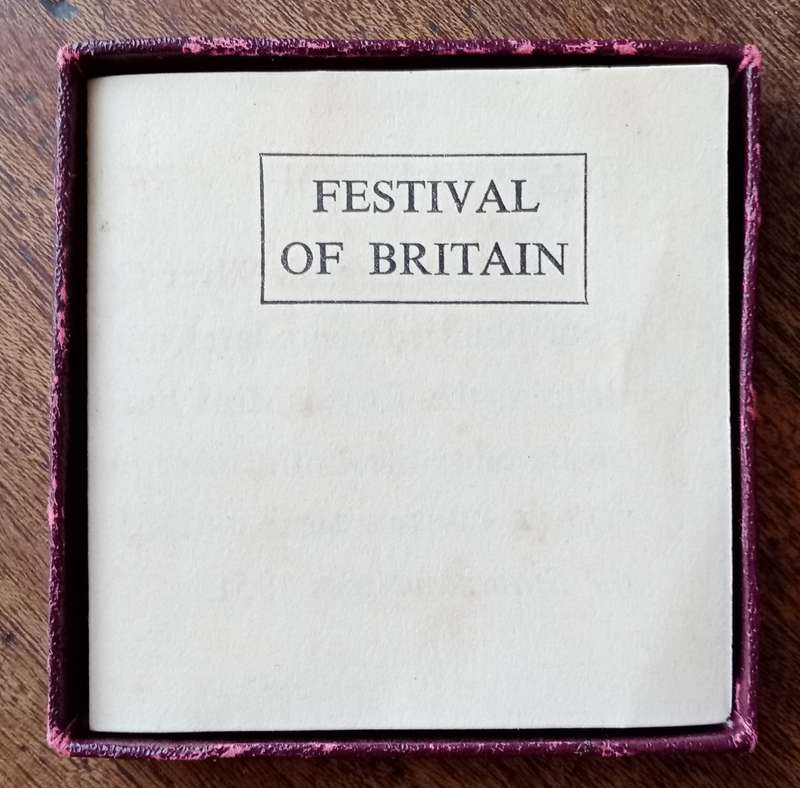 1951 Festival of Great Britain prooflike crown in box