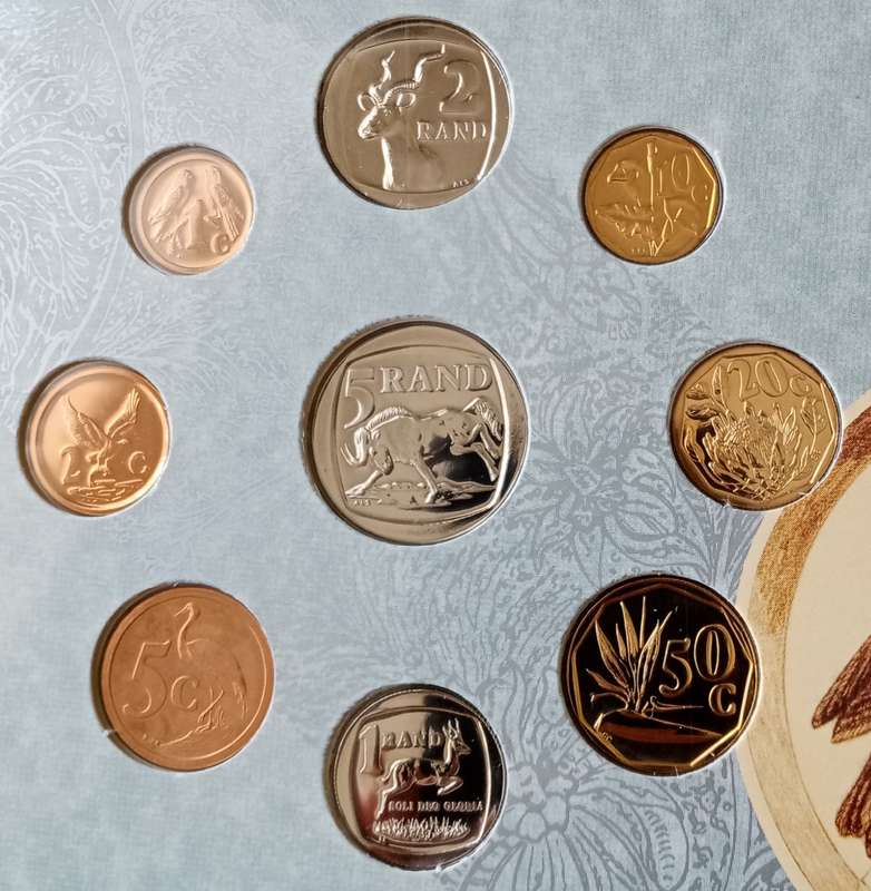 1994 Brilliant uncirculated Mint coin set (Sparrows)