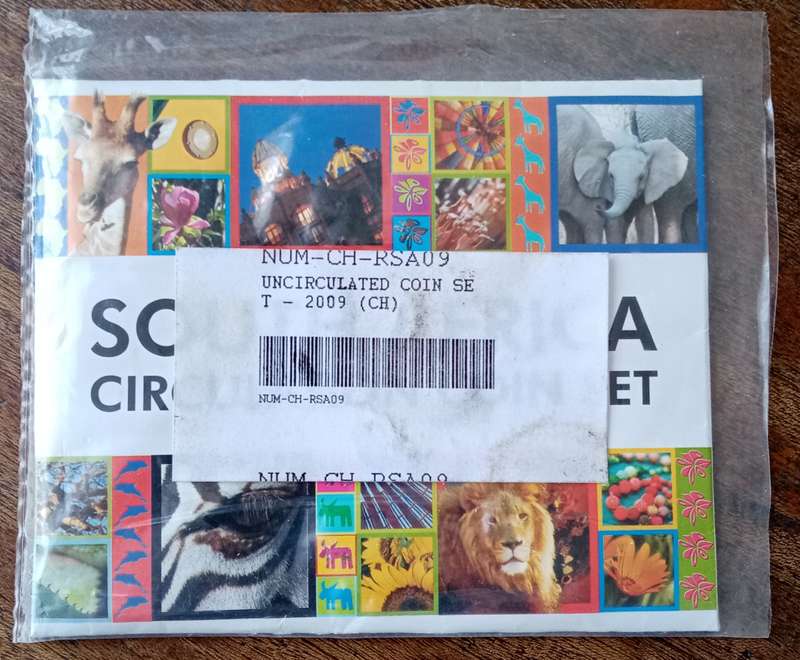 2009 S.A Mint circulation coin set (mintage: 449 only)