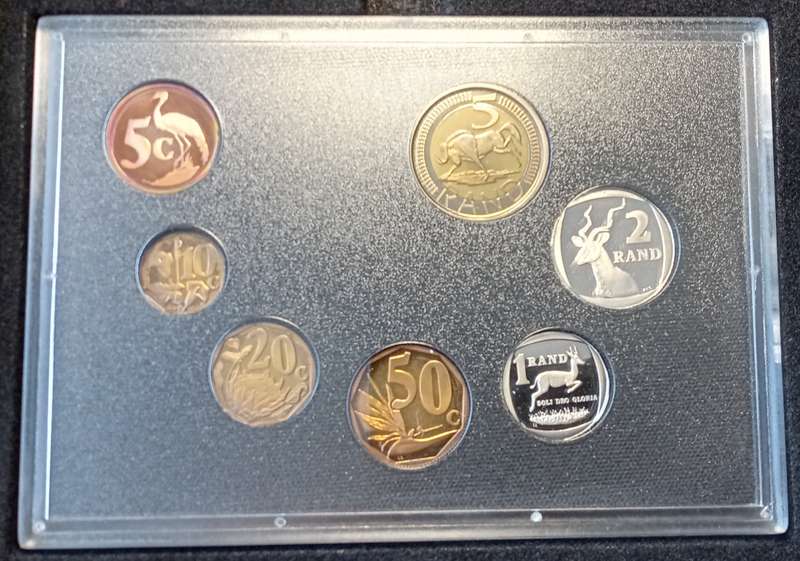 2007 Republic proof set in box (mintage 1280)