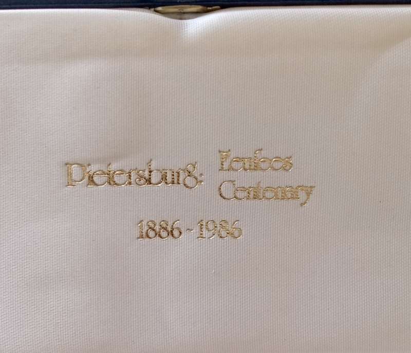 1986 Republic proof set with Pietersburg centenary medal (Not the normal set)